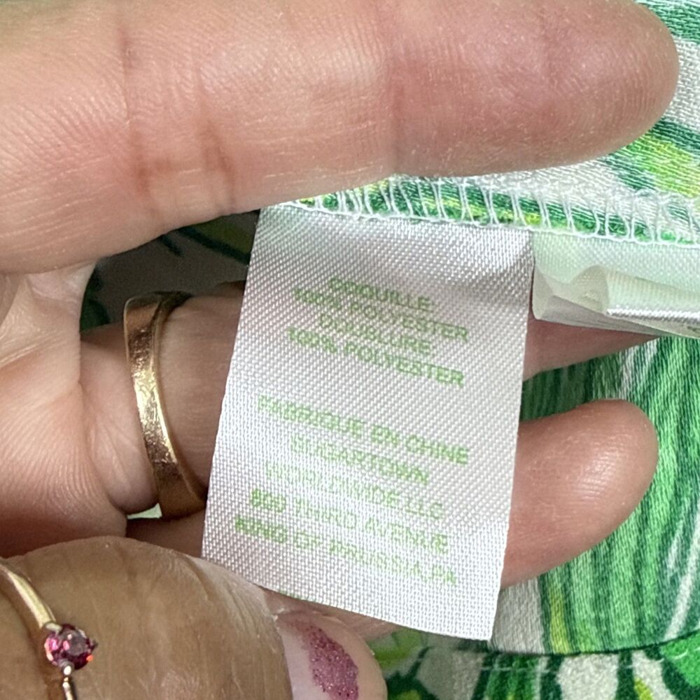 (T6) Lilly Pulitzer Pearl Romper Flamingle Engineered Flamingos Floral,Sz 4 - Picture 11 of 16